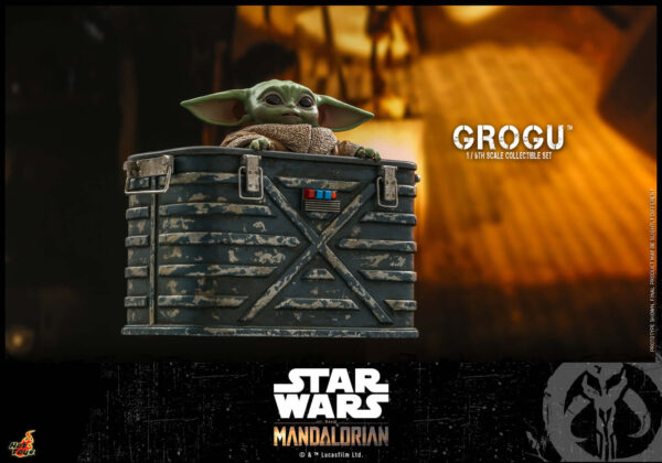 GroguSet (13) Hot Toys Star Wars The Mandalorian - Grogu Figure Set - Imagen 14