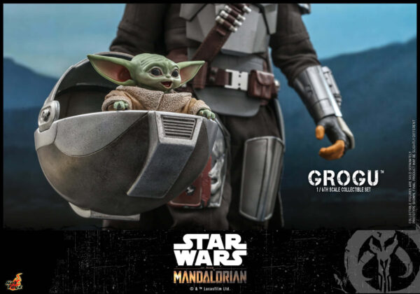 GroguSet (5) Hot Toys Star Wars The Mandalorian - Grogu Figure Set - Imagen 6
