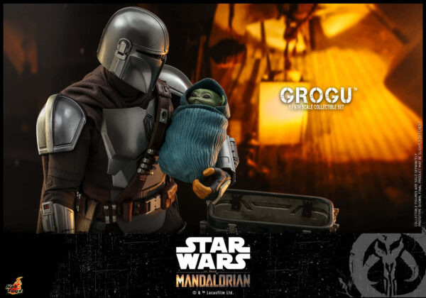GroguSet (8) Hot Toys Star Wars The Mandalorian - Grogu Figure Set - Imagen 9