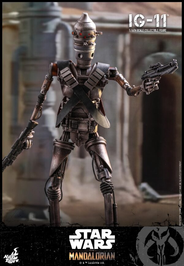 Ig11 (3) Hot Toys Star Wars The Mandalorian - IG-11 - Imagen 4