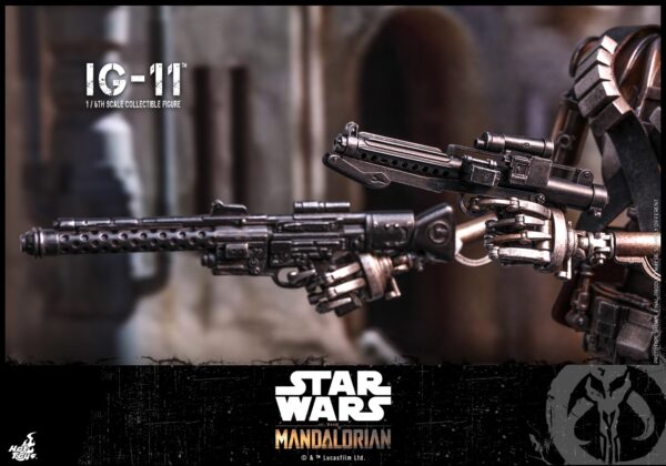 Ig11 (5) Hot Toys Star Wars The Mandalorian - IG-11 - Imagen 6
