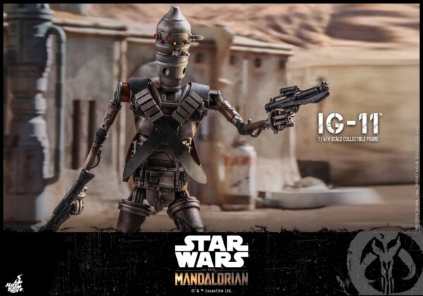 Ig11 (8) Hot Toys Star Wars The Mandalorian - IG-11 - Imagen 9