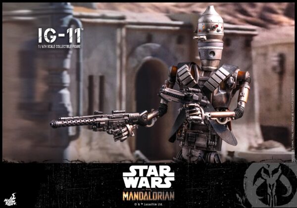 Ig11 (9) Hot Toys Star Wars The Mandalorian - IG-11 - Imagen 10