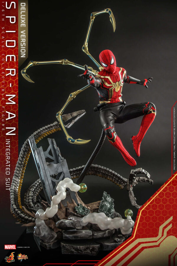 Integrated (7) Hot Toys No Way Home - Spider-Man Integrated Suit Deluxe Edition - Imagen 8
