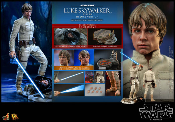 LukeBespin (1) Hot Toys Star Wars Episode V - Luke Skywalker (Bespin Deluxe Edition - Imagen 1