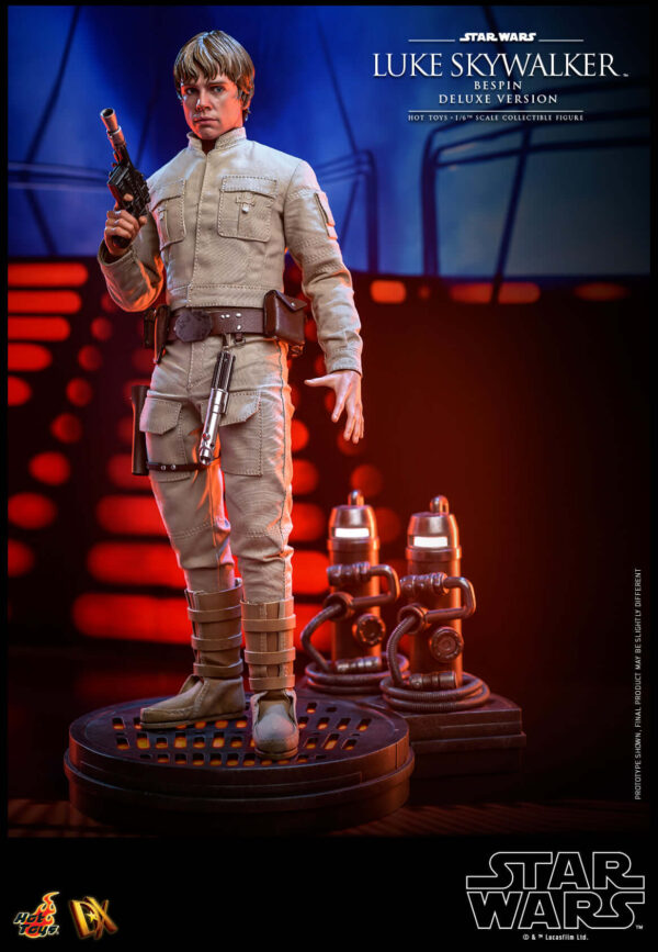 LukeBespin (5) Hot Toys Star Wars Episode V - Luke Skywalker (Bespin Deluxe Edition - Imagen 6
