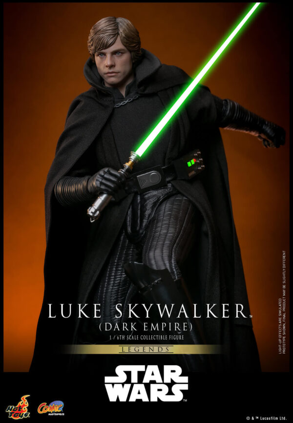 LukeDark (16) Hot Toys Star Wars Legends - Luke Skywalker (Dark Empire - Imagen 17
