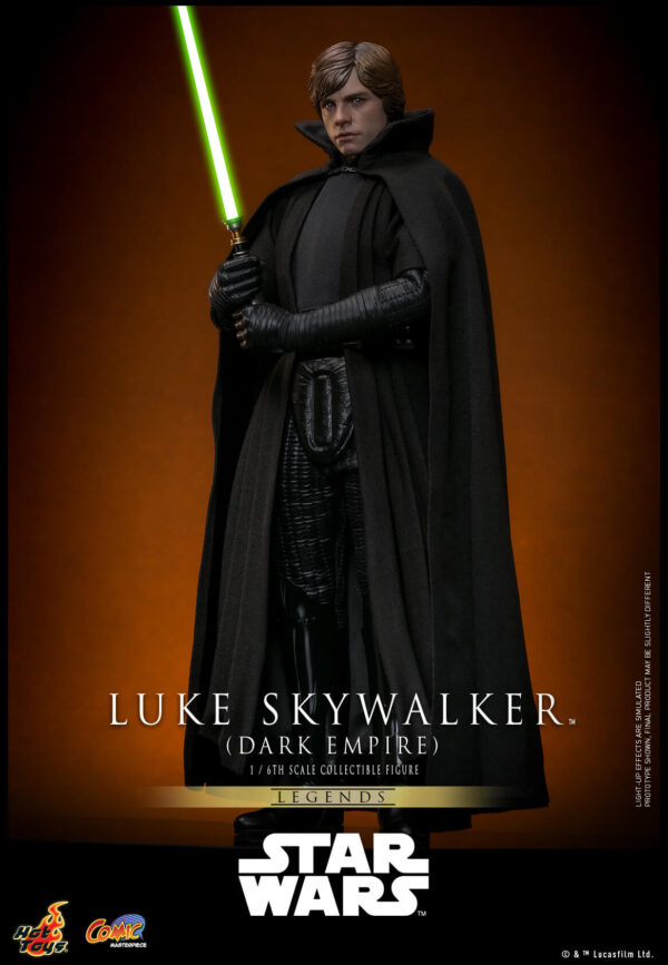 LukeDark (18) Hot Toys Star Wars Legends - Luke Skywalker (Dark Empire - Imagen 19
