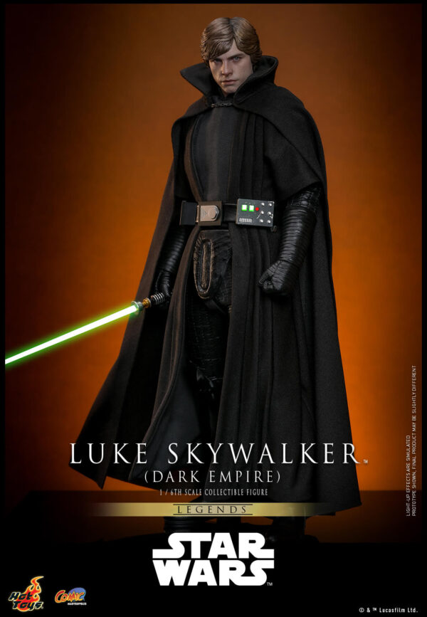 LukeDark (5) Hot Toys Star Wars Legends - Luke Skywalker (Dark Empire - Imagen 6