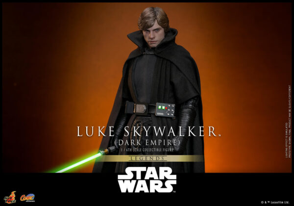 LukeDark (7) Hot Toys Star Wars Legends - Luke Skywalker (Dark Empire - Imagen 8