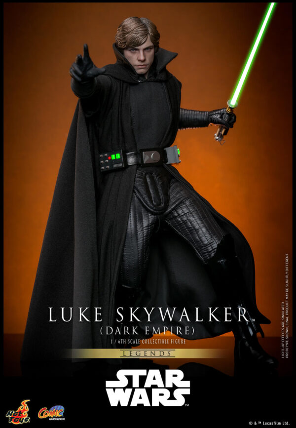 LukeDark (9) Hot Toys Star Wars Legends - Luke Skywalker (Dark Empire - Imagen 10