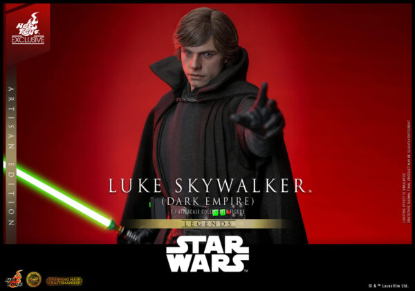LukeDarkArt (12) Hot Toys Star Wars Legends - Luke Skywalker (Dark Empire Artisan Edition - Imagen 5