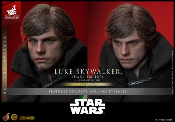 LukeDarkArt (13) Hot Toys Star Wars Legends - Luke Skywalker (Dark Empire Artisan Edition - Imagen 6