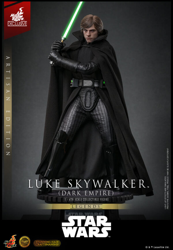 LukeDarkArt (14) Hot Toys Star Wars Legends - Luke Skywalker (Dark Empire Artisan Edition - Imagen 7