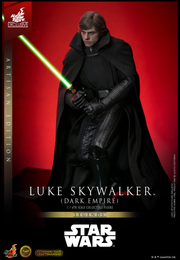 LukeDarkArt (16) Hot Toys Star Wars Legends - Luke Skywalker (Dark Empire Artisan Edition - Imagen 9
