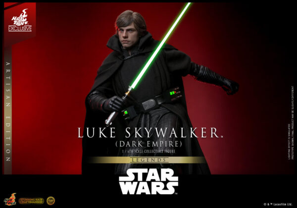 LukeDarkArt (3) Hot Toys Star Wars Legends - Luke Skywalker (Dark Empire Artisan Edition - Imagen 11