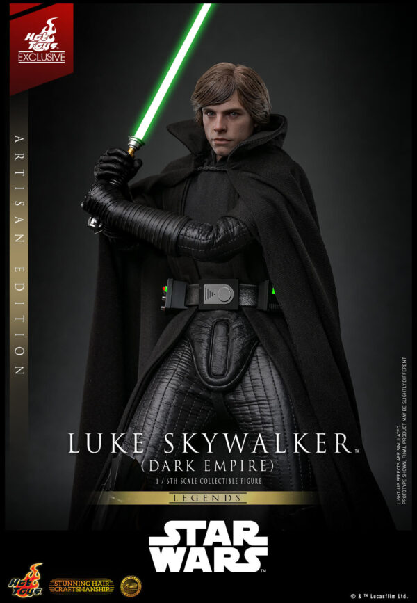 LukeDarkArt (4) Hot Toys Star Wars Legends - Luke Skywalker (Dark Empire Artisan Edition - Imagen 12