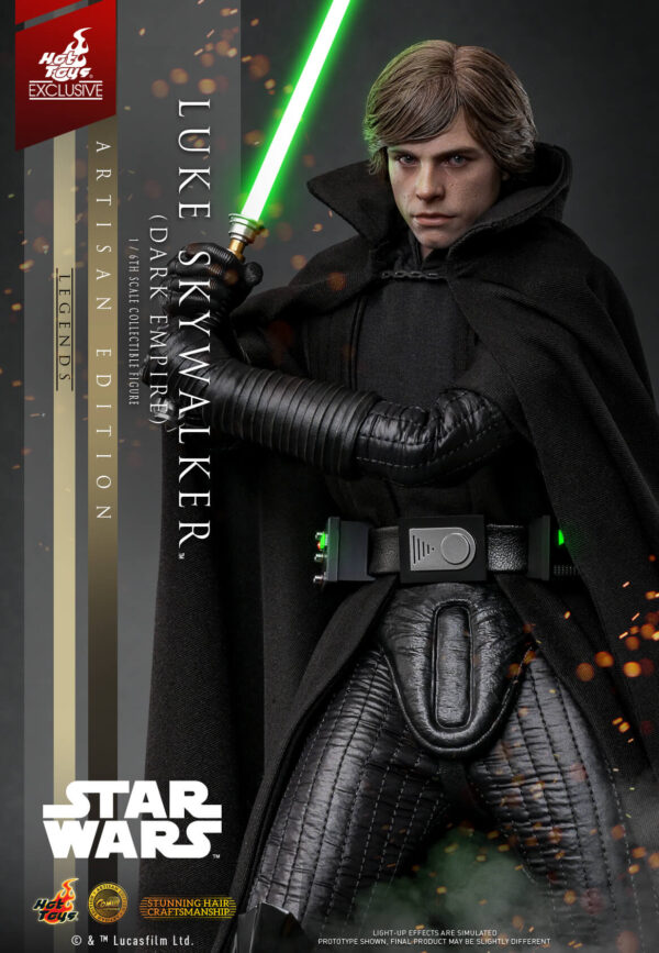 LukeDarkArt (5) Hot Toys Star Wars Legends - Luke Skywalker (Dark Empire Artisan Edition - Imagen 13