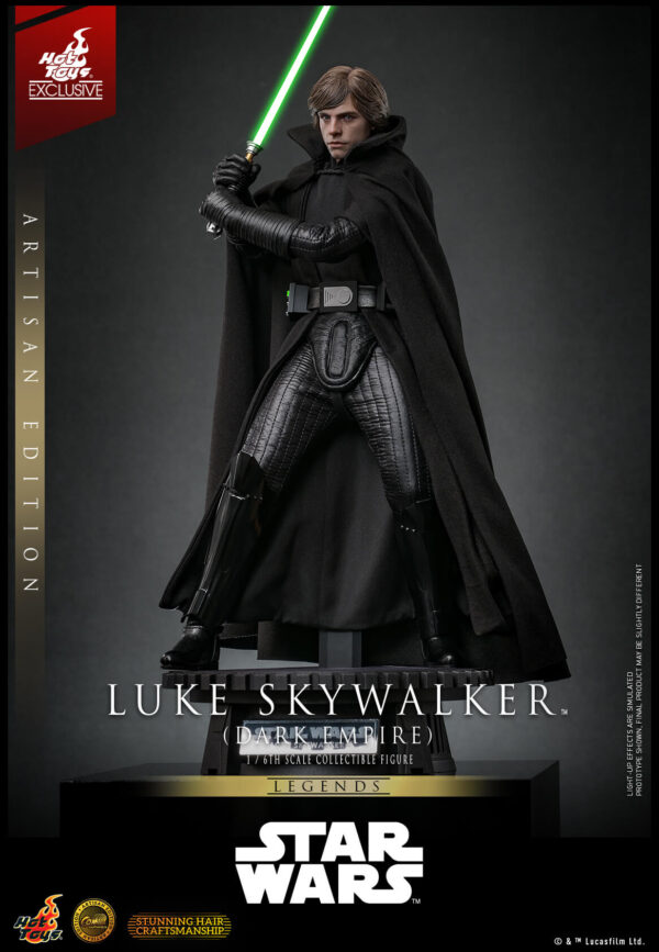 LukeDarkArt (8) Hot Toys Star Wars Legends - Luke Skywalker (Dark Empire Artisan Edition - Imagen 16