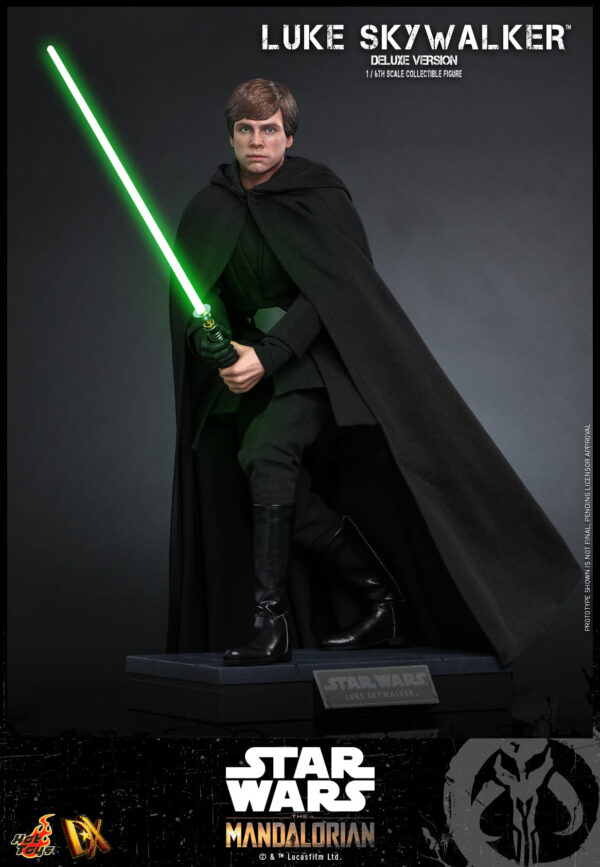 LukeMDx (10) Hot Toys Star Wars The Mandalorian - Luke Skywalker Deluxe Edition - Imagen 11
