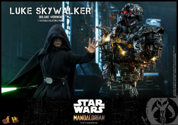 LukeMDx (12) Hot Toys Star Wars The Mandalorian - Luke Skywalker Deluxe Edition - Imagen 13