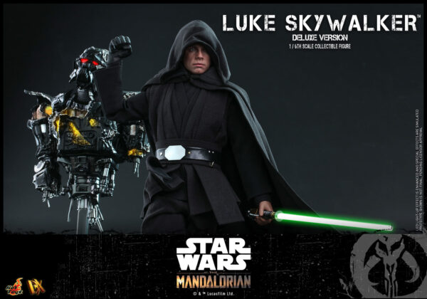 LukeMDx (7) Hot Toys Star Wars The Mandalorian - Luke Skywalker Deluxe Edition - Imagen 8