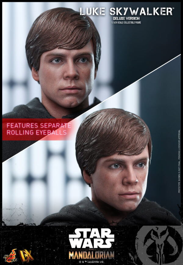 LukeMDx (8) Hot Toys Star Wars The Mandalorian - Luke Skywalker Deluxe Edition - Imagen 9
