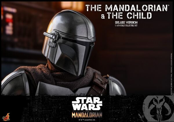 Mando1 (11) Hot Toys Star Wars The Mandalorian - The Mandalorian and The Child Set Deluxe Edition - Imagen 12