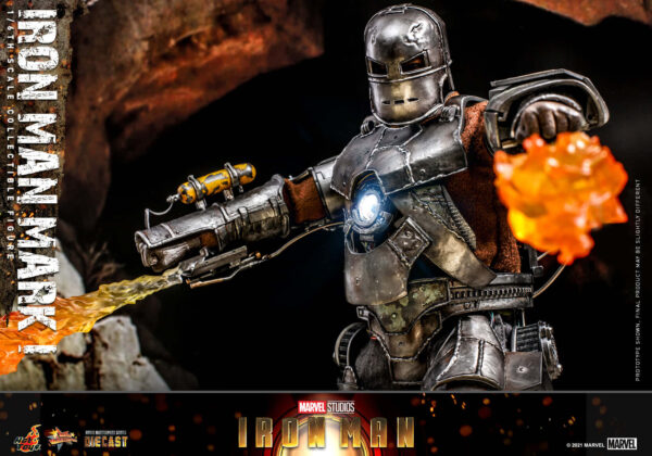MarkI (15) Hot Toys Iron Man - Iron Man Mark I Diecast - Imagen 16