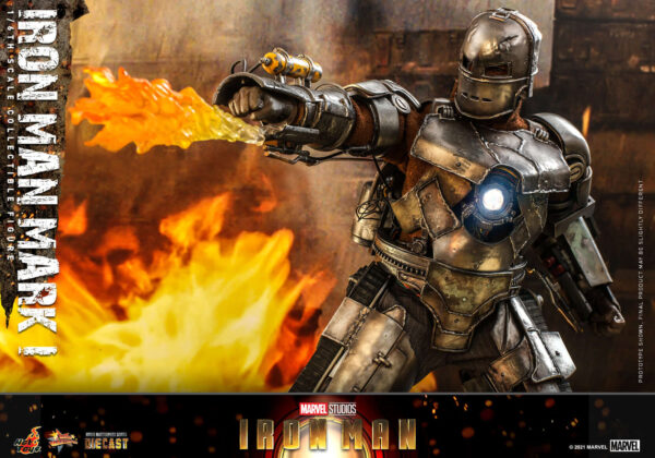 MarkI (16) Hot Toys Iron Man - Iron Man Mark I Diecast - Imagen 17