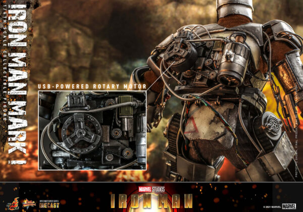 MarkI (18) Hot Toys Iron Man - Iron Man Mark I Diecast - Imagen 19