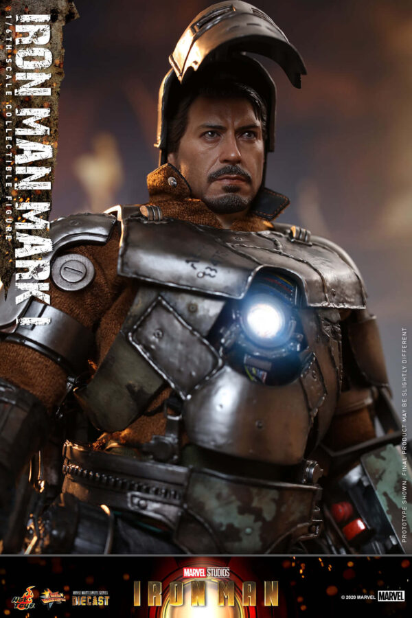 MarkI (2) Hot Toys Iron Man - Iron Man Mark I Diecast - Imagen 3