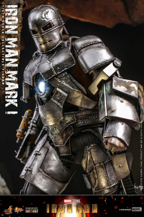 MarkI (8) Hot Toys Iron Man - Iron Man Mark I Diecast - Imagen 9