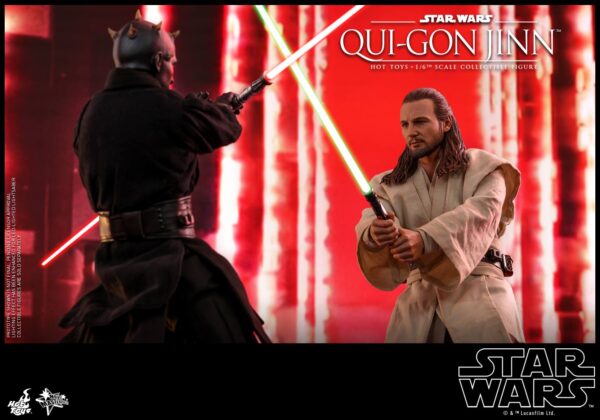 Quigon (5) Hot Toys Star Wars Episode I - Qui-Gon Jinn - Imagen 6