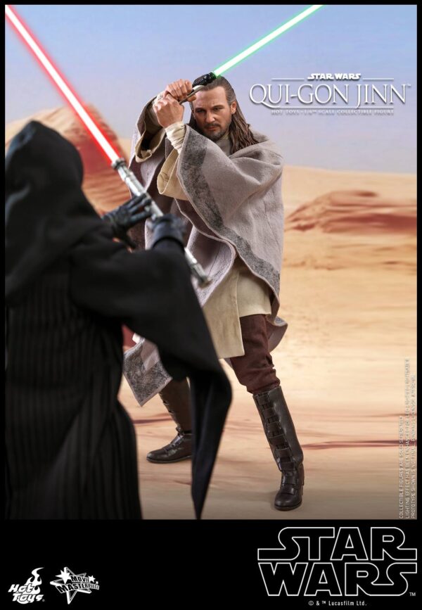 Quigon (7) Hot Toys Star Wars Episode I - Qui-Gon Jinn - Imagen 8