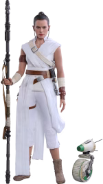 Hot Toys Star Wars Episode IX - Rey and D-O - Imagen 2
