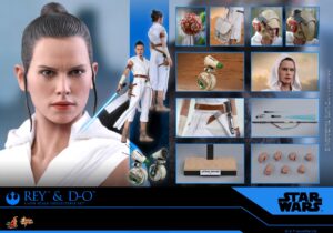 Hot Toys Star Wars Episode IX - Rey and D-O