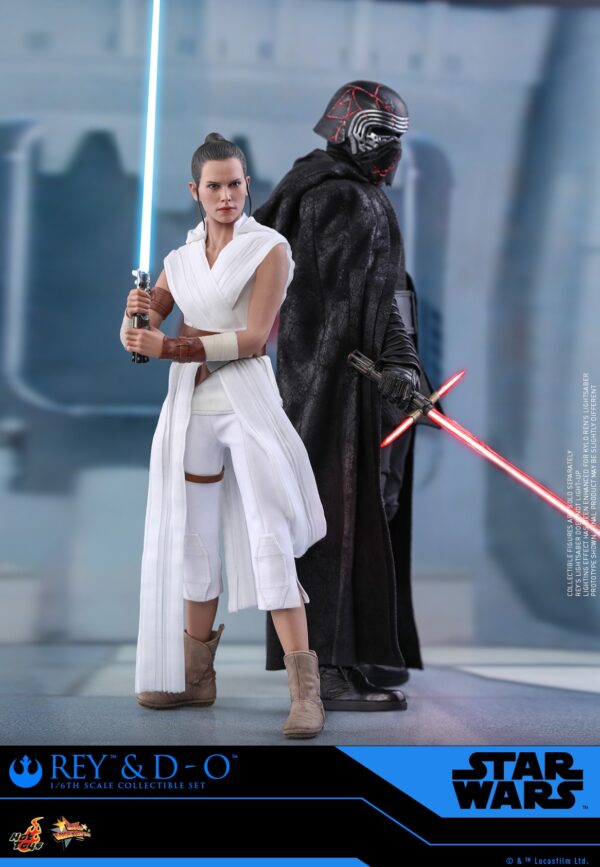 Rey (3) Hot Toys Star Wars Episode IX - Rey and D-O - Imagen 4