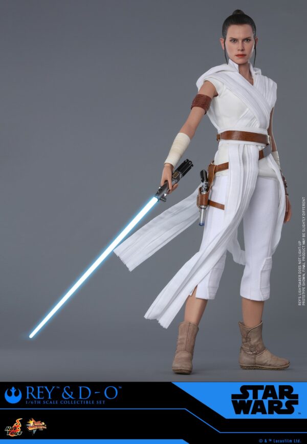 Rey (8) Hot Toys Star Wars Episode IX - Rey and D-O - Imagen 9