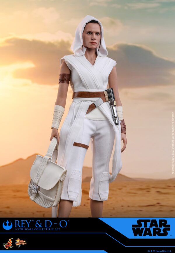 Rey (9) Hot Toys Star Wars Episode IX - Rey and D-O - Imagen 10