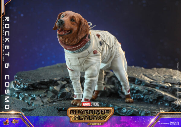 Rocket (6) Hot Toys Guardians of the Galaxy Vol.3 - Rocket and Cosmo - Imagen 7