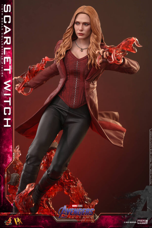 Scarlet (2) Hot Toys Avengers Endgame - Scarlet Witch - Imagen 3