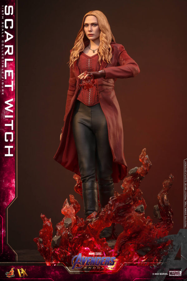 Scarlet (3) Hot Toys Avengers Endgame - Scarlet Witch - Imagen 4