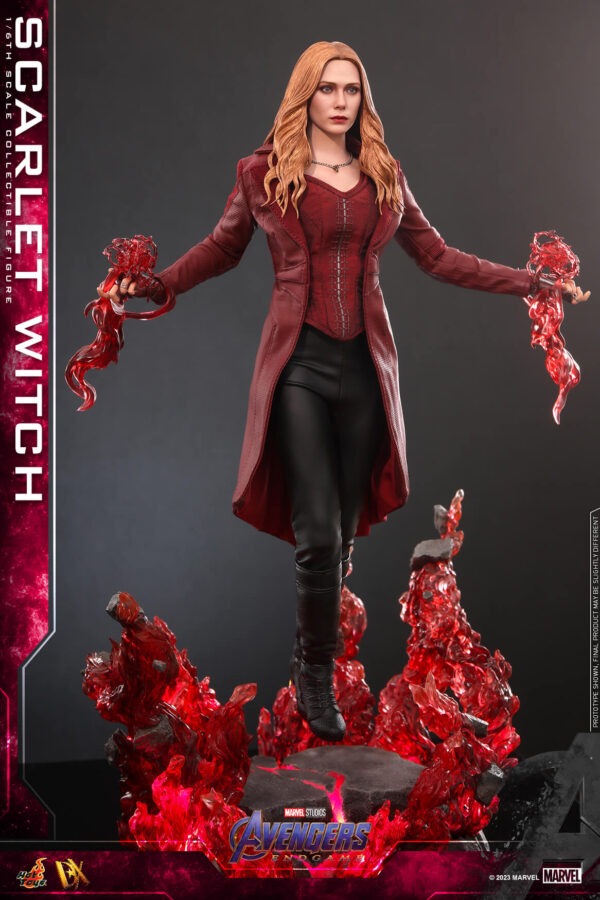 Scarlet (5) Hot Toys Avengers Endgame - Scarlet Witch - Imagen 6