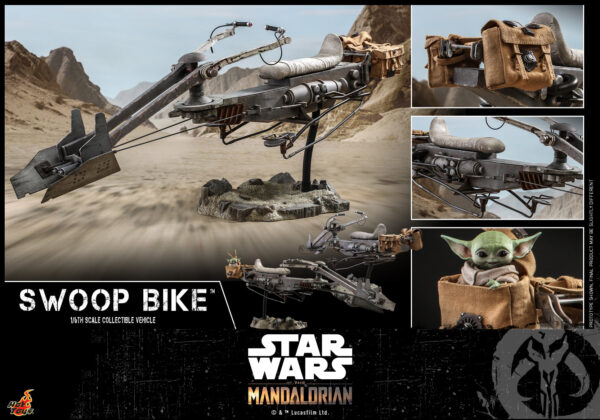Swoopbike (1) Hot Toys Star Wars The Mandalorian - Swoop Bike - Imagen 1