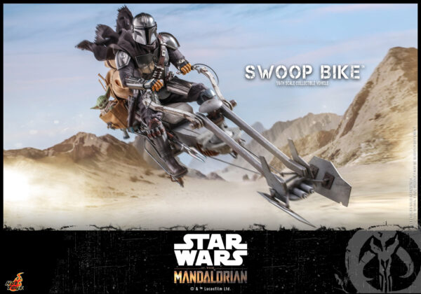Swoopbike (3) Hot Toys Star Wars The Mandalorian - Swoop Bike - Imagen 4