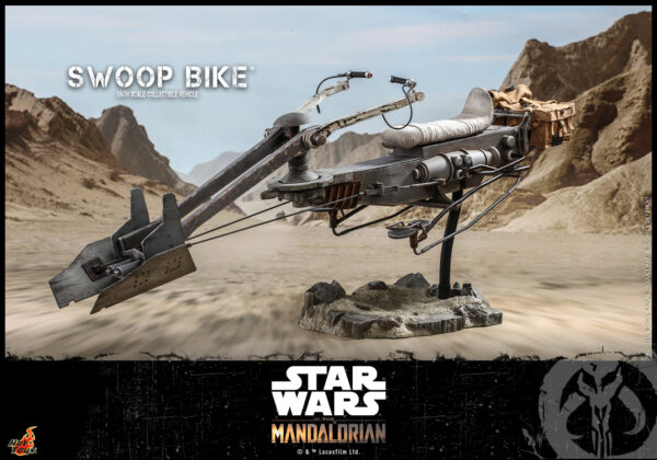 Swoopbike (4) Hot Toys Star Wars The Mandalorian - Swoop Bike - Imagen 5