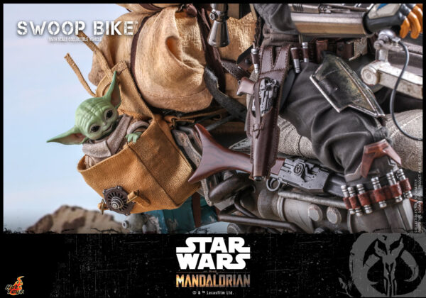 Swoopbike (7) Hot Toys Star Wars The Mandalorian - Swoop Bike - Imagen 8