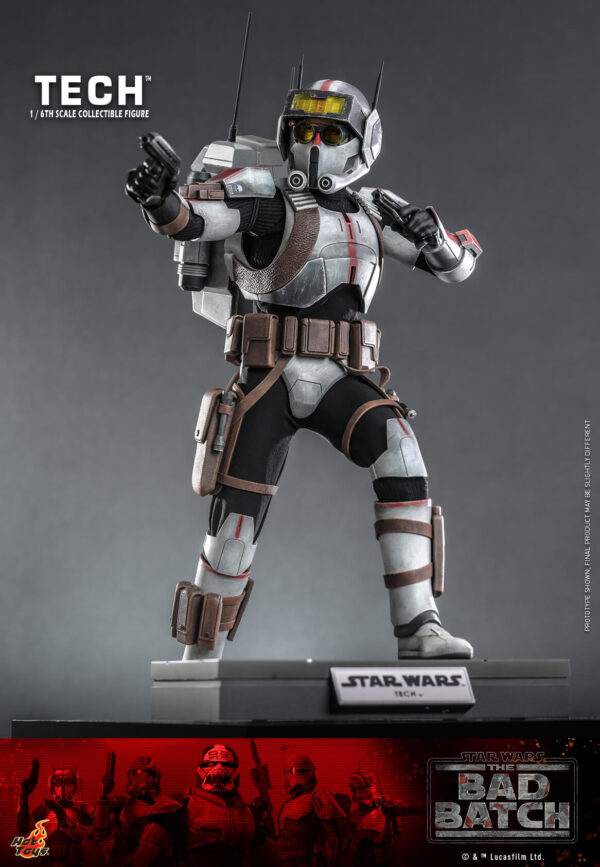 Tech (10) Hot Toys Star Wars The Bad Batch - Tech - Imagen 11