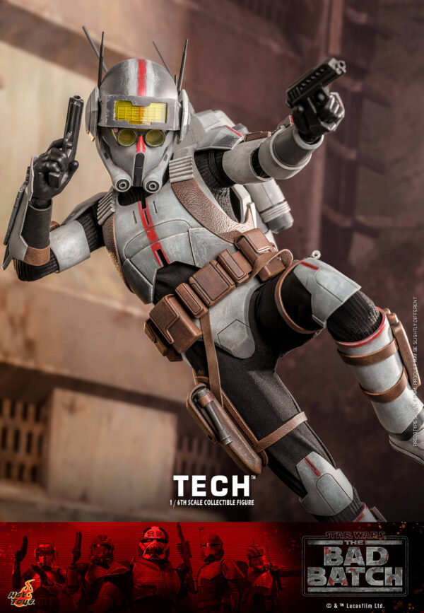 Tech (13) Hot Toys Star Wars The Bad Batch - Tech - Imagen 14